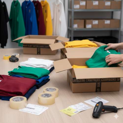 Packing and shipping