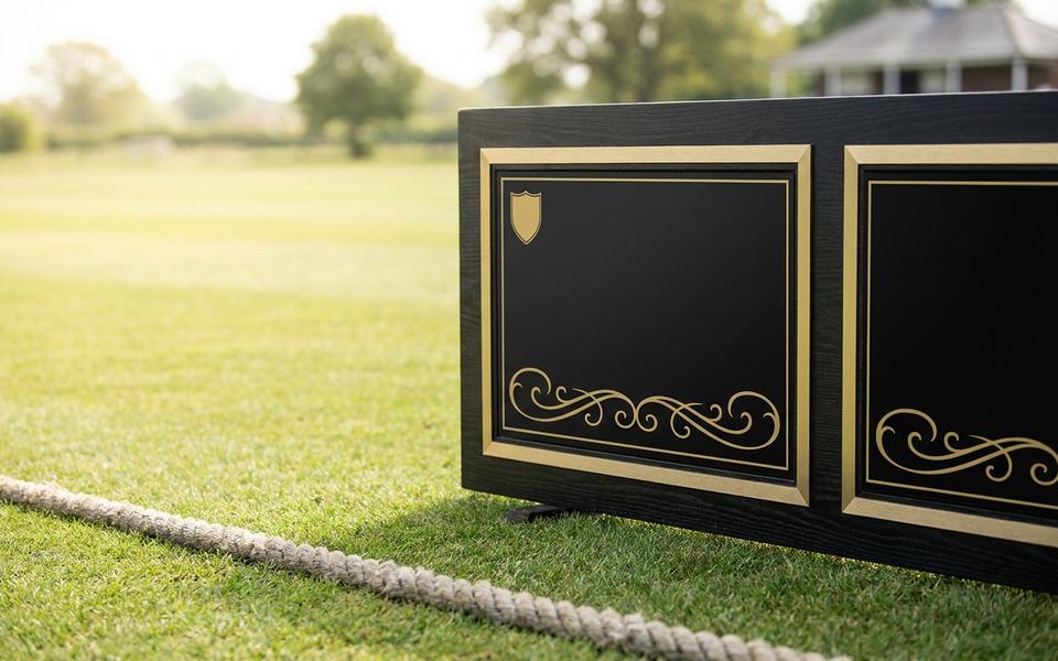 Pavilion Signs & Posters for cricket