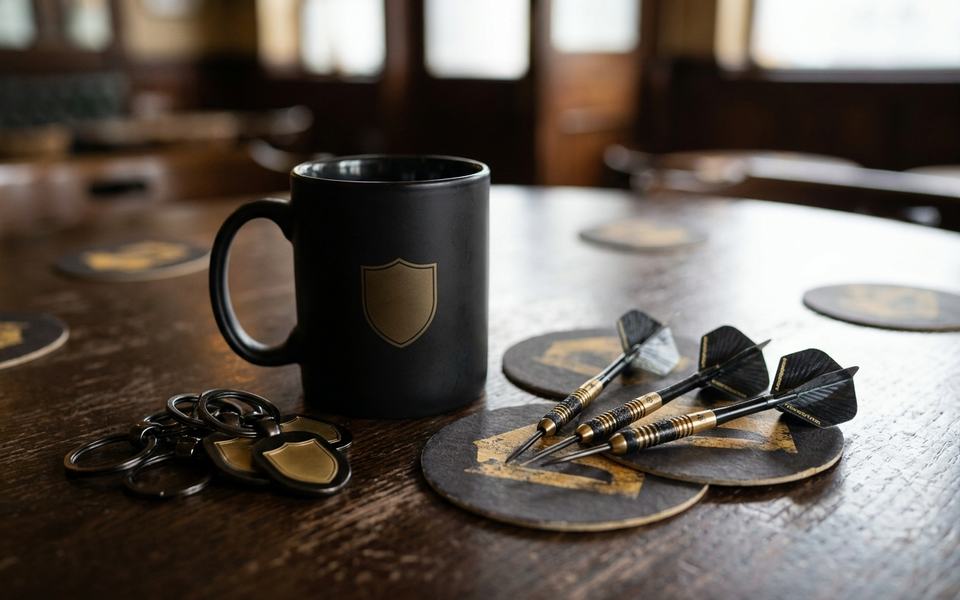 Team Merch for darts, pool & bowls