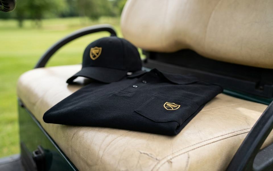 Embroidered Golf Polos & Caps for golf