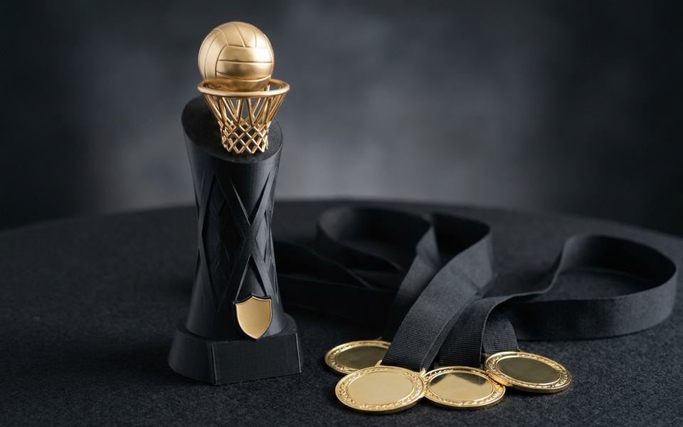 Netball Trophies & Medals for netball