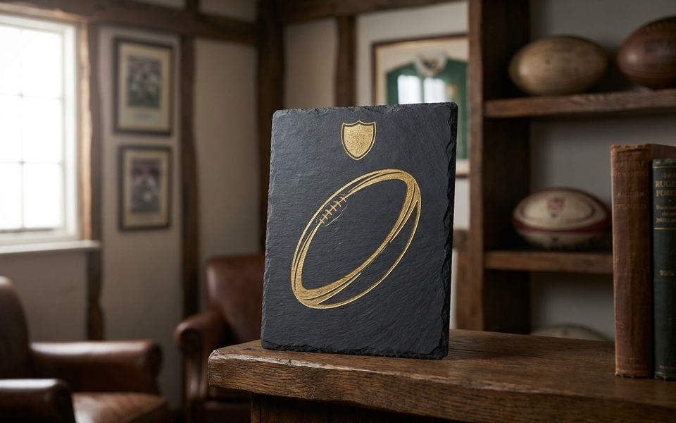 Engraved Award Plaques for rugby