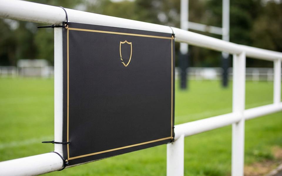 Pitchside Sponsor Banners for rugby