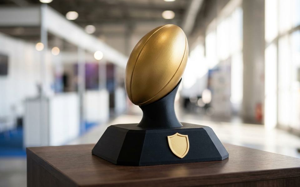 Rugby Ball Trophies for rugby
