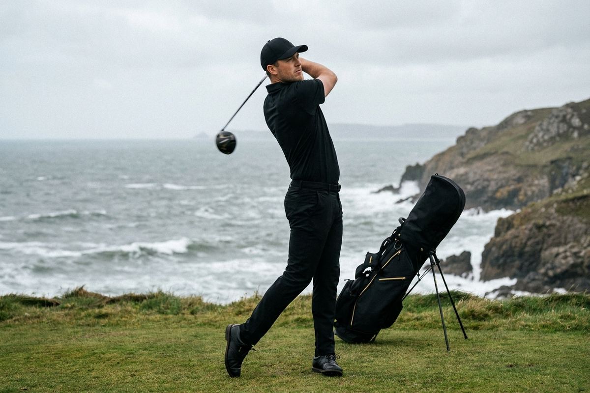 Golf kit and clothing