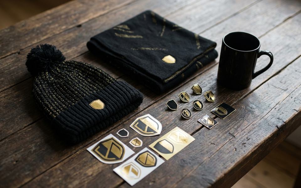 Scarves, Beanies & Mugs for supporters